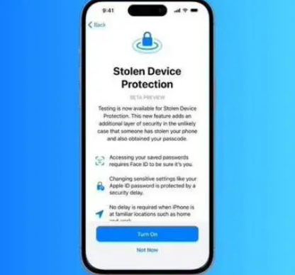 西流河镇苹果授权维修店分享被盗设备保护功能开启方法 