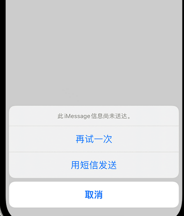 西流河镇apple维修iPhone上无法正常发送iMessage信息